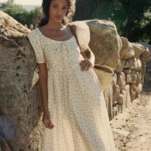 Doen Monceau Dress Floral Cottage Breeze Size XS